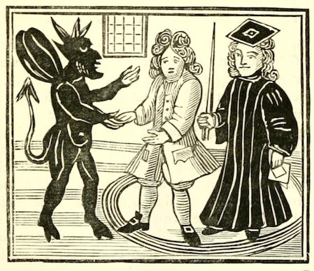 Doctor Faustus and Mephistopheles